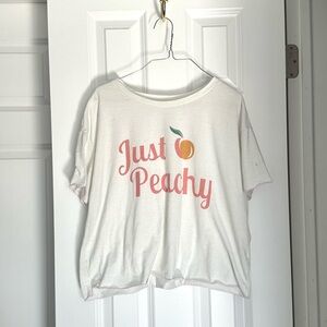 Just Peachy Large Tee